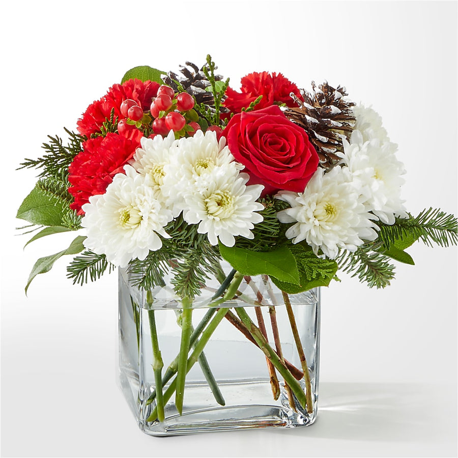 Snow Angel Bouquet flower arrangement by Honeybee Floral