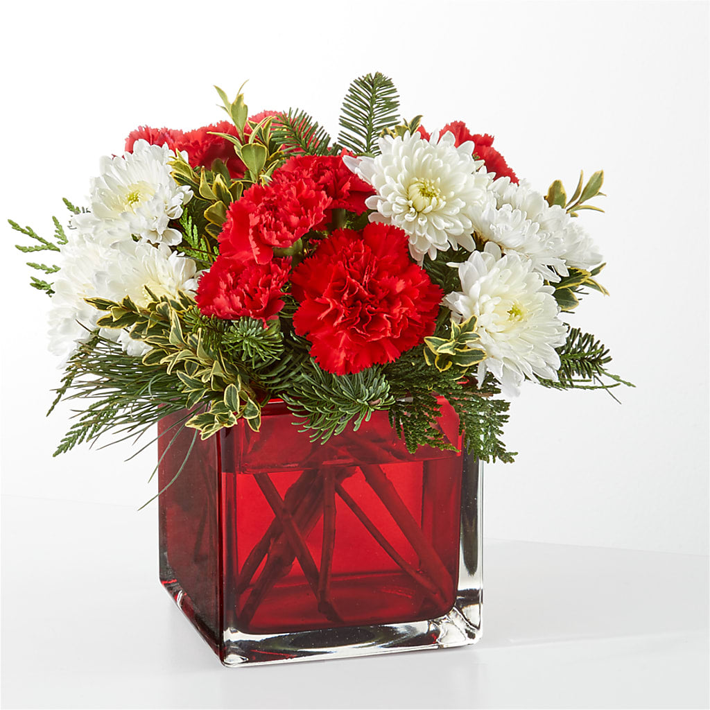 Christmas Market Bouquet flower arrangement by Honeybee Floral