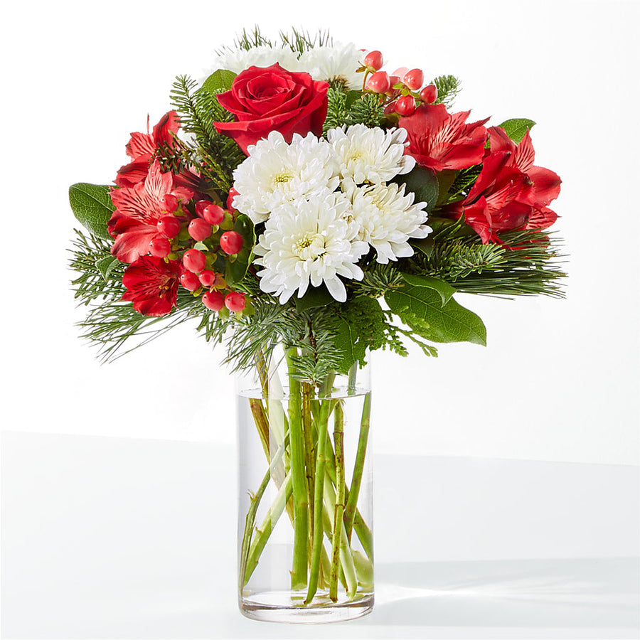 Letters to Santa Bouquet flower arrangement by Honeybee Floral