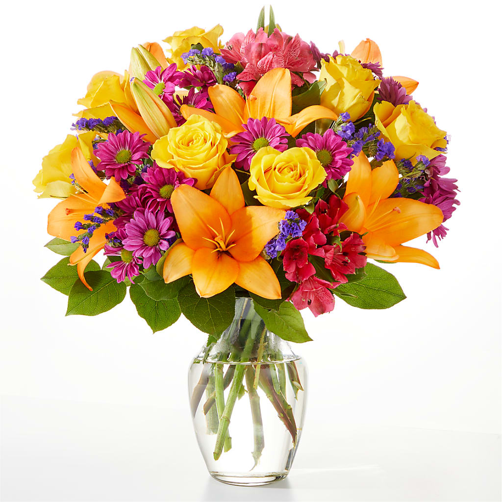 Colorful Visions Bouquet flower arrangement by Honeybee Floral