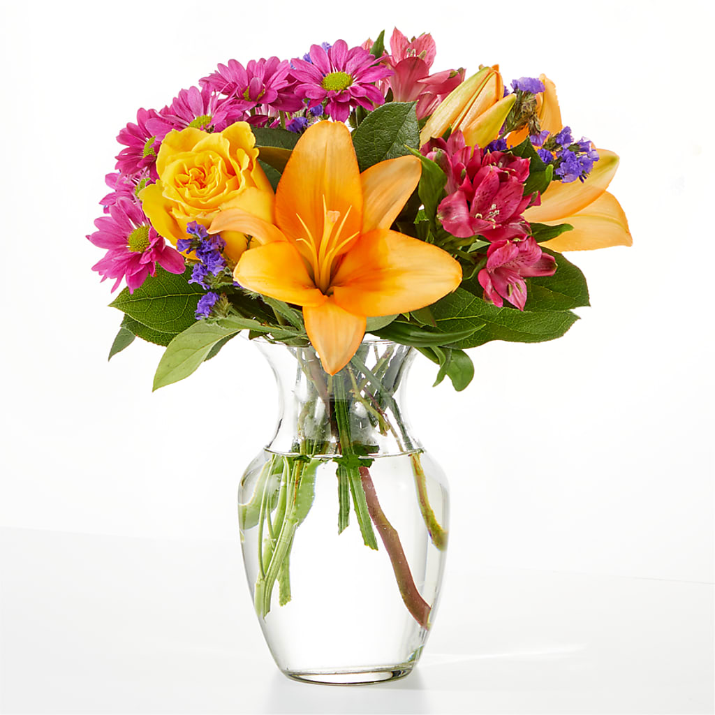Colorful Visions Bouquet flower arrangement by Honeybee Floral