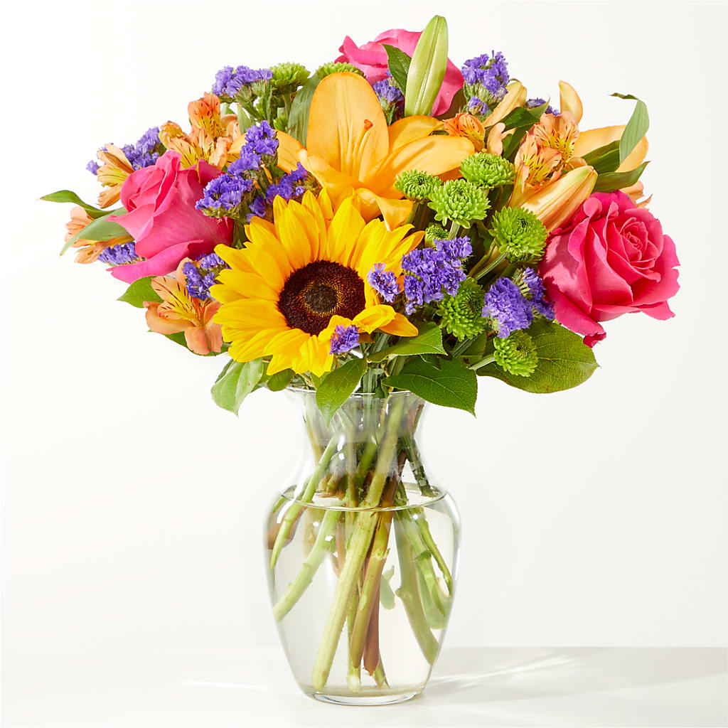 Joyful Bouquet flower arrangement by Honeybee Floral