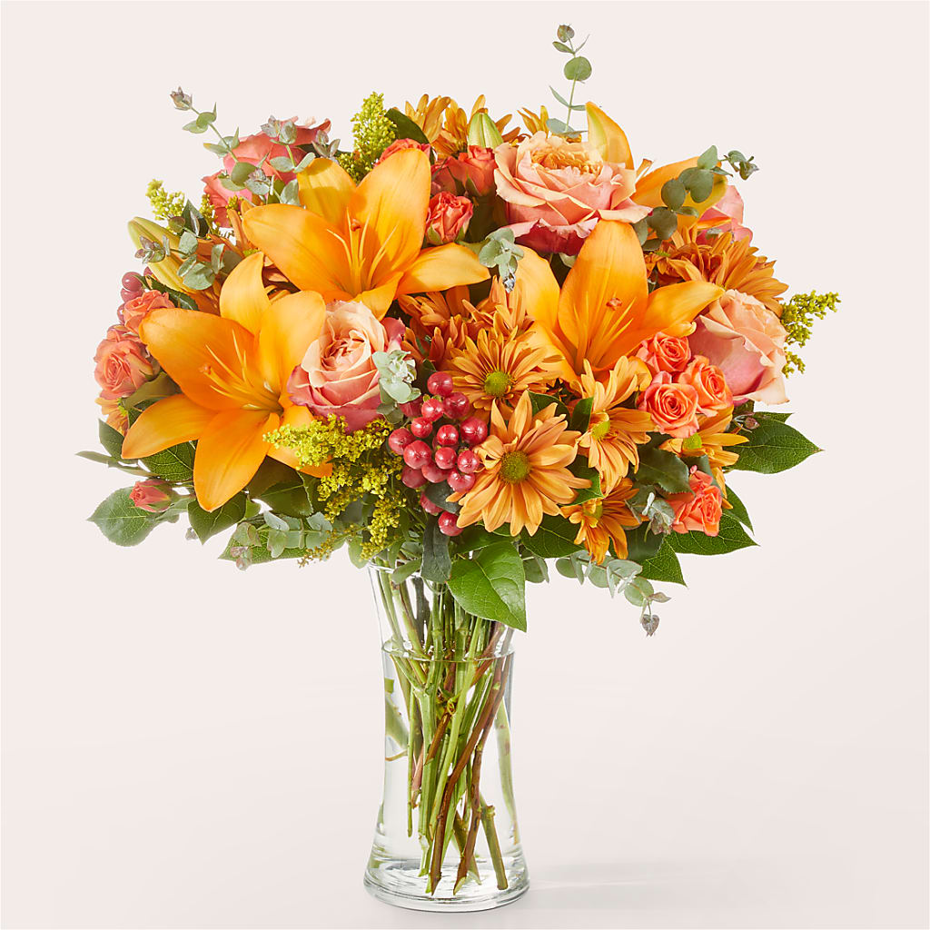 Harvest Hayride Bouquet flower arrangement by Honeybee Floral