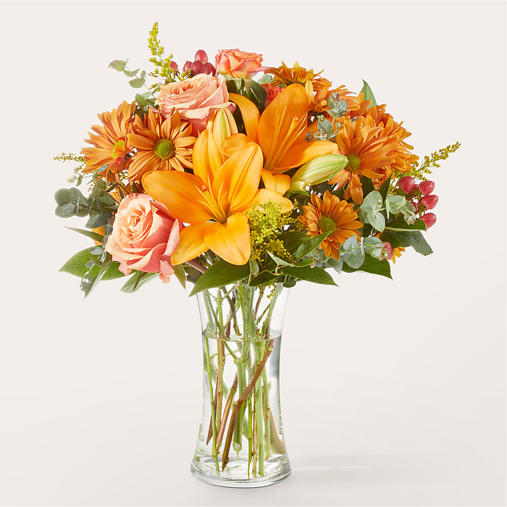 Harvest Hayride Bouquet flower arrangement by Honeybee Floral