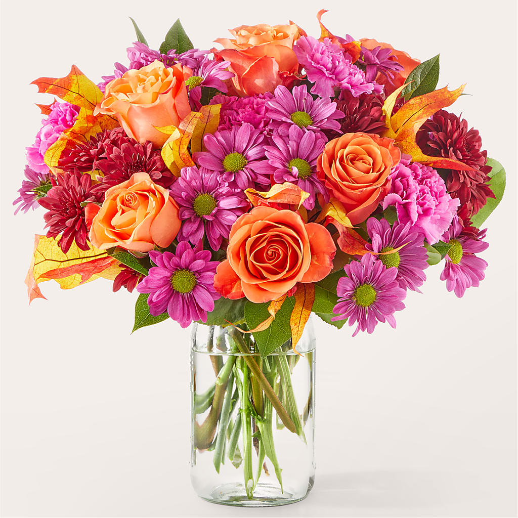 Mum's the Word Bouquet flower arrangement by Honeybee Floral