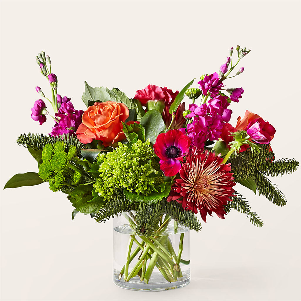 All the Tinsel Bouquet flower arrangement by Honeybee Floral