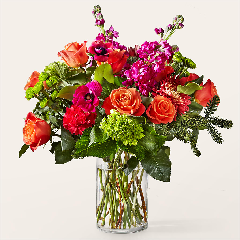 All the Tinsel Bouquet flower arrangement by Honeybee Floral