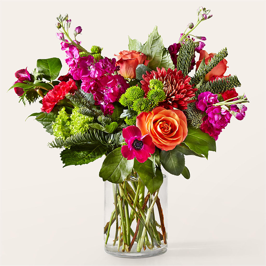 All the Tinsel Bouquet flower arrangement by Honeybee Floral