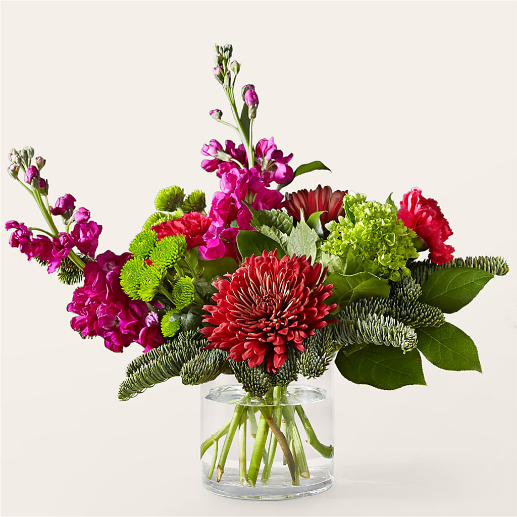 All the Tinsel Bouquet flower arrangement by Honeybee Floral
