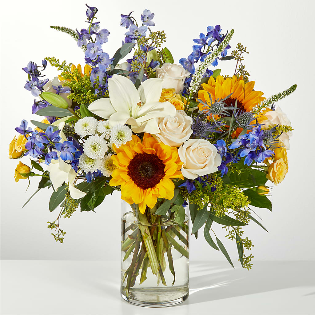 Wonderfully Sunny Bouquet flower arrangement by Honeybee Floral