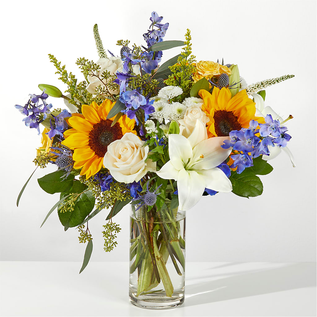 Wonderfully Sunny Bouquet flower arrangement by Honeybee Floral