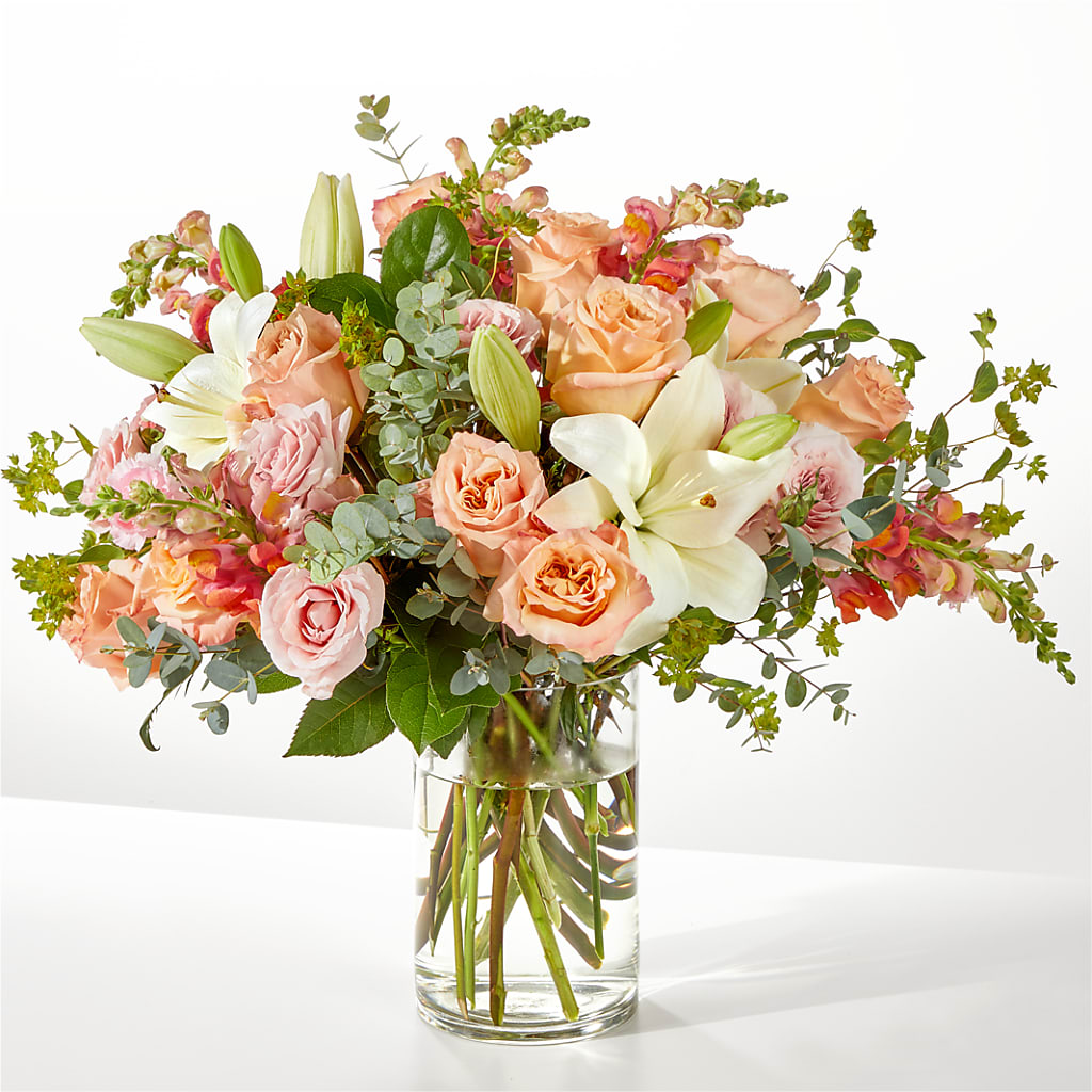 Grapefruit Splash Bouquet flower arrangement by Honeybee Floral