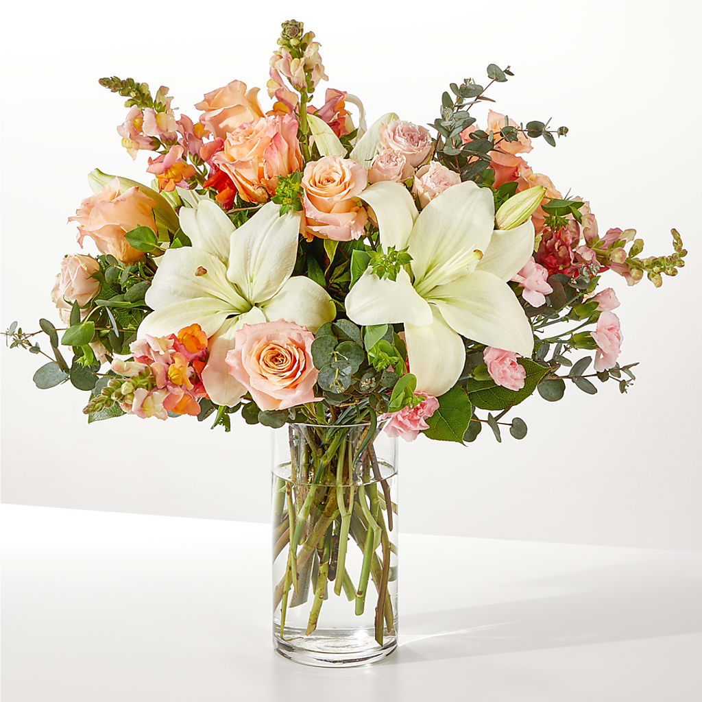 Grapefruit Splash Bouquet flower arrangement by Honeybee Floral
