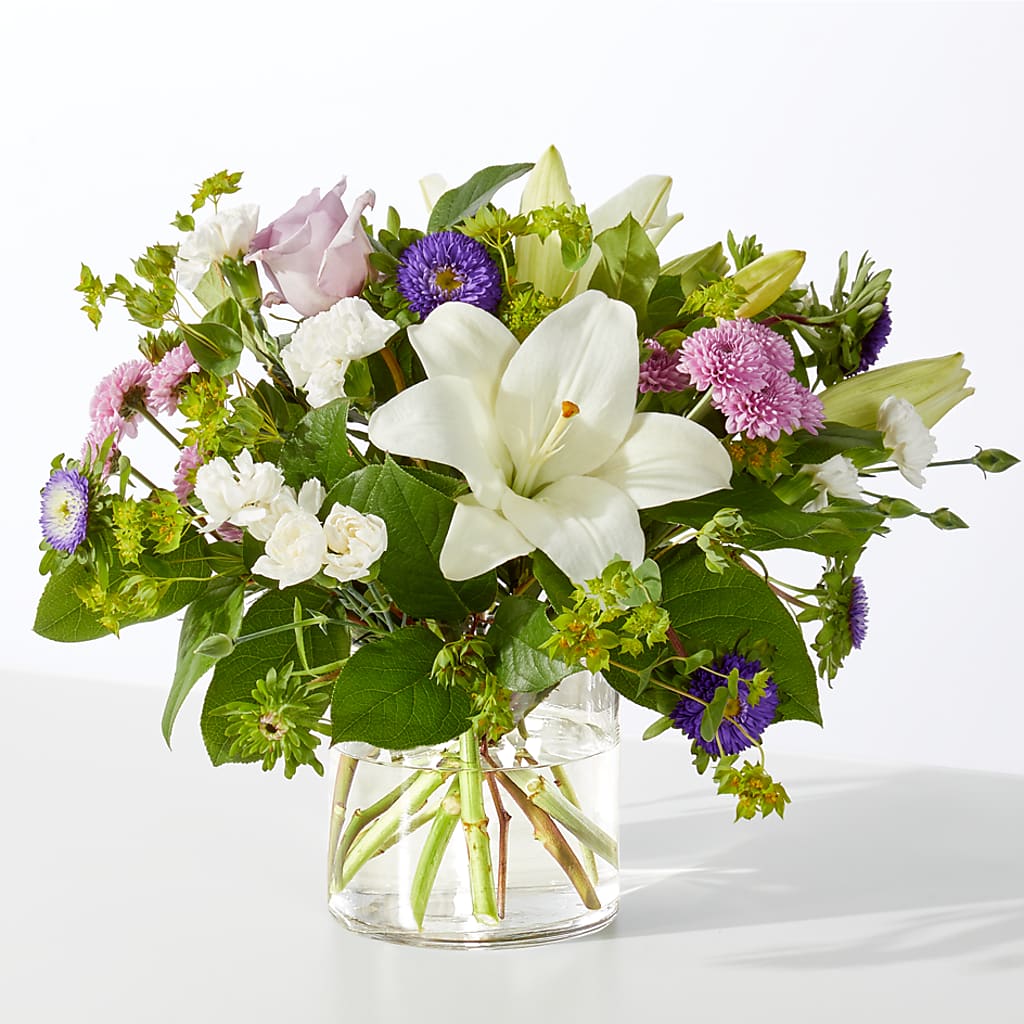 April Showers Bouquet flower arrangement by Honeybee Floral