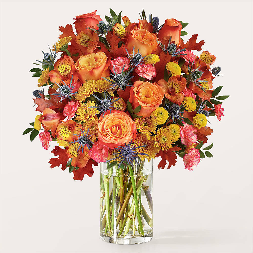 Winds of Autumn Bouquet flower arrangement by Honeybee Floral