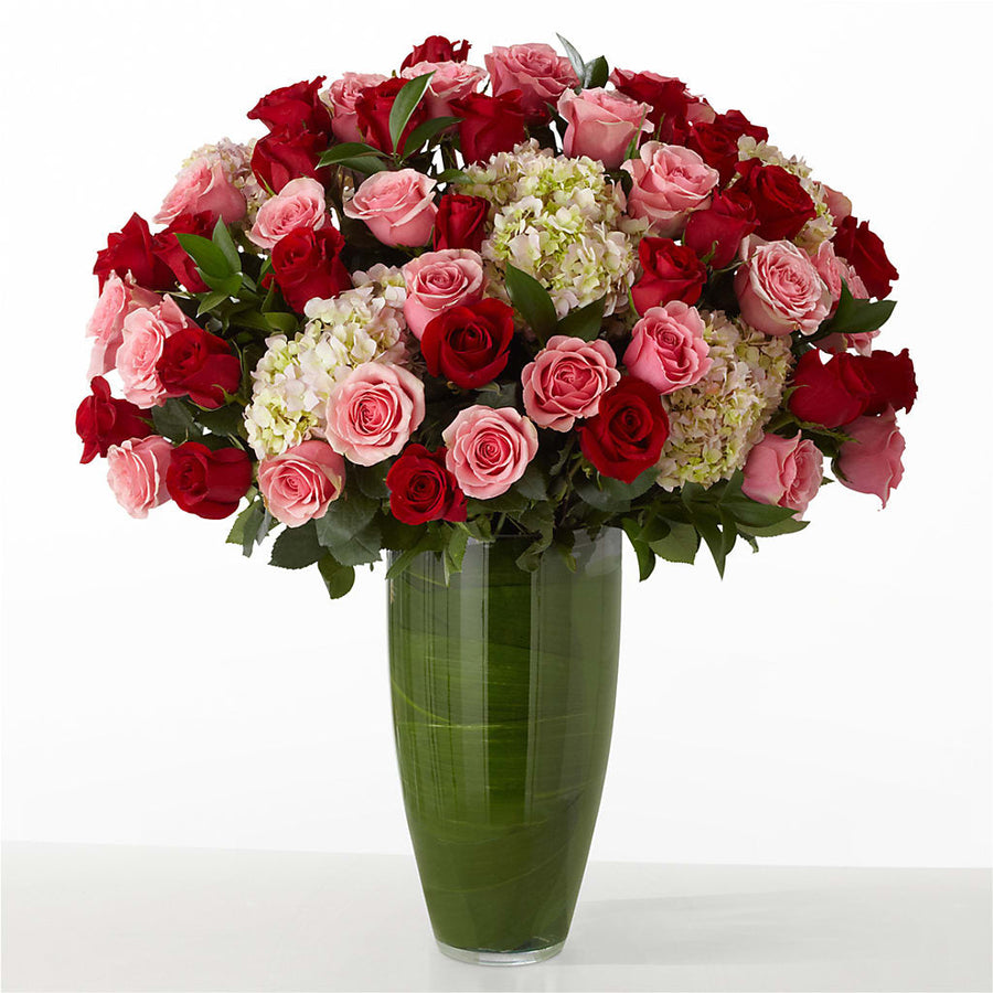 The Allure flower arrangement by Honeybee Floral