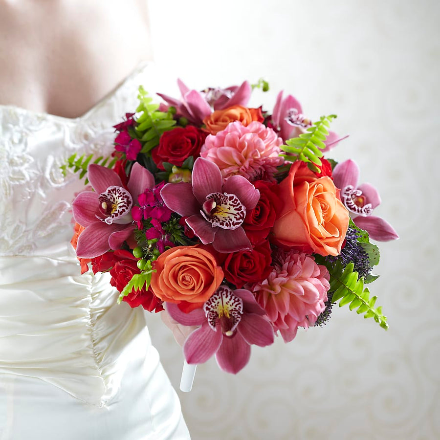 Brilliant Blossoms Bouquet flower arrangement by Honeybee Floral