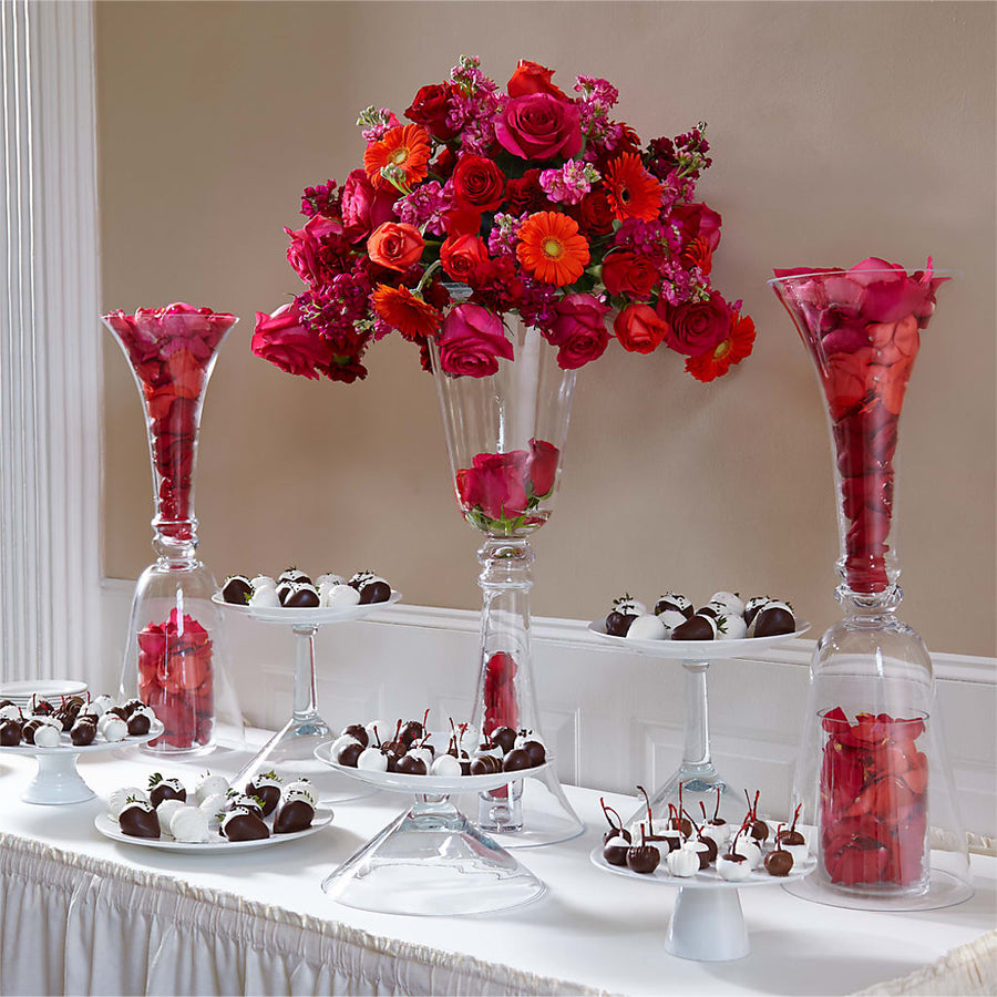 Life's Sweetness Centerpiece flower arrangement by Honeybee Floral