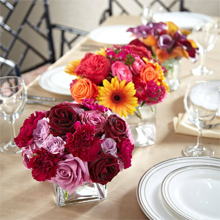 Love's Eternity Centerpiece flower arrangement by Honeybee Floral