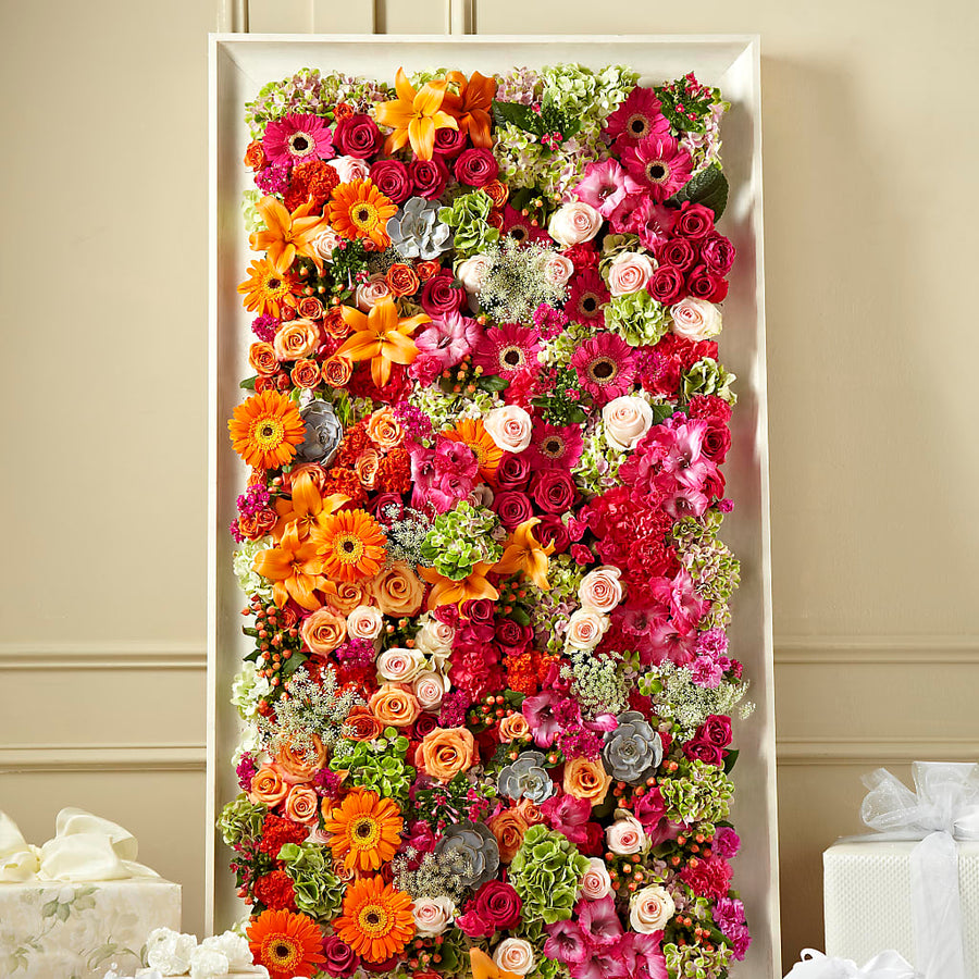 Fresh Picked Floral Wall flower arrangement by Honeybee Floral