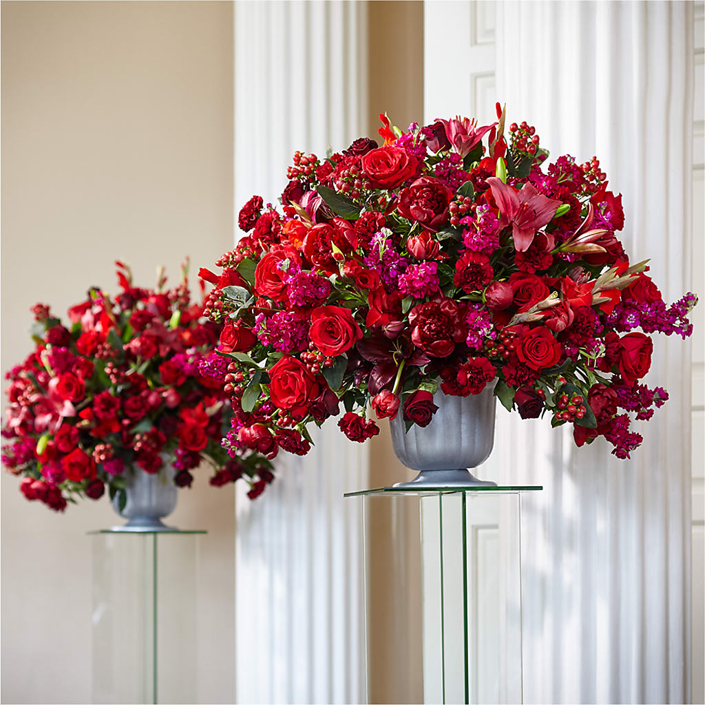 Love & Honor Arrangement flower arrangement by Honeybee Floral